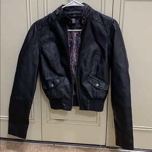 Biker jacket.